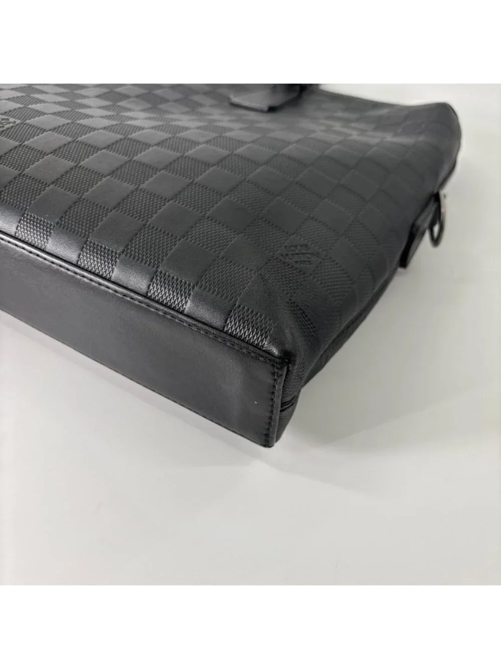 Louis Vuitton Super Damier Infini Business Bag Black